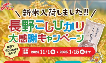 タウンプラザかねひで<br>長野こしひかり大感謝キャンペーン